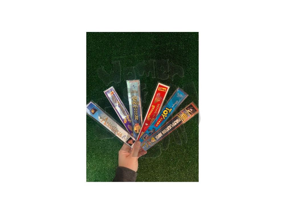 Upcycled VHS Binds Bookmark